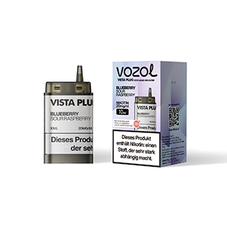 Vozol Vista Plug Ez Tank Blueberry Sour Raspberry - 10ml