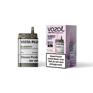 Vozol Vista Plug Ez Tank Blueberry Raspberry Lemon - 10ml