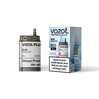 Vozol Vista Plug Ez Tank Blue Razz - 10ml