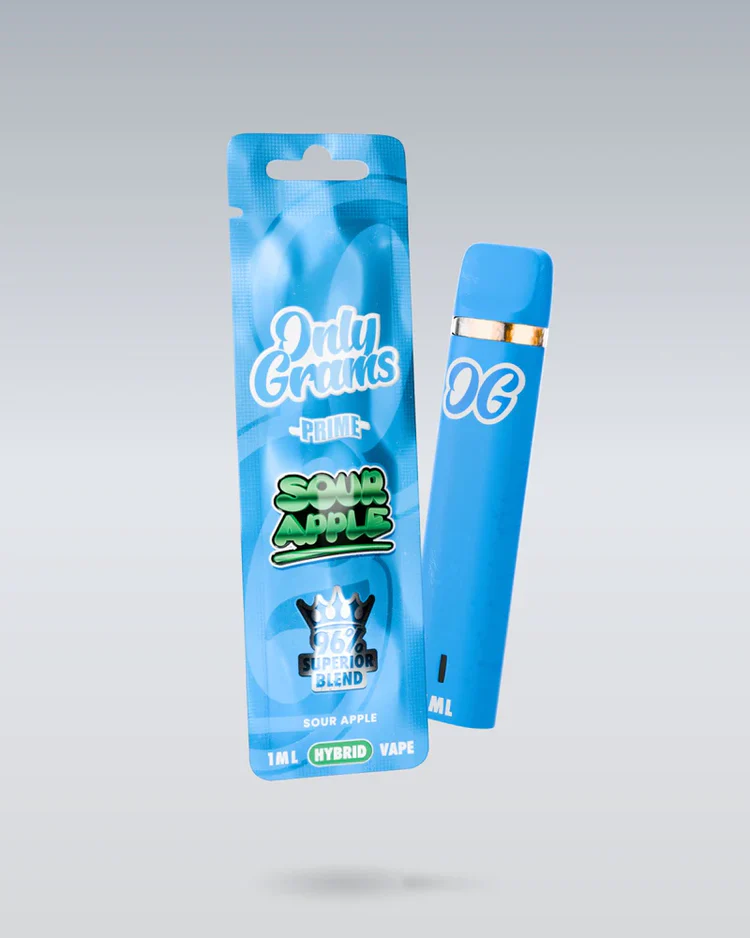 OnlyGrams- Blue Line -  Sour Apple - 96%  Superior Blend