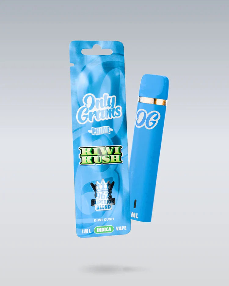OnlyGrams- Blue Line -  Kiwi Kush - 96%  Superior Blend