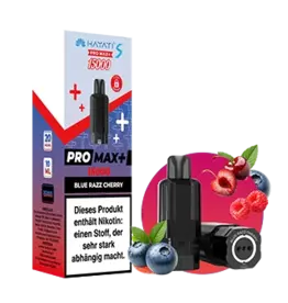 Hayati Pro Max Plus - 15k - Pod Set Blue Razz Cherry
