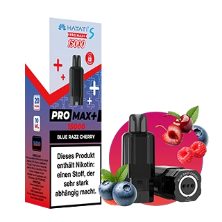Hayati Pro Max Plus - 15k - Pod Set Blue Razz Cherry