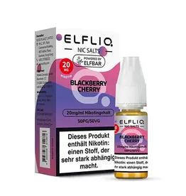 ELFLIQ - Blackberry Cherry - Nikotinsalz Liquid