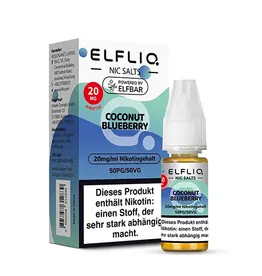 ELFLIQ - Coconut Blueberry - Nikotinsalz Liquid