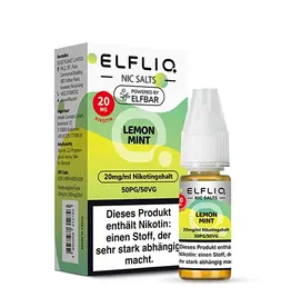 ELFLIQ - Lemon Mint - Nikotinsalz Liquid