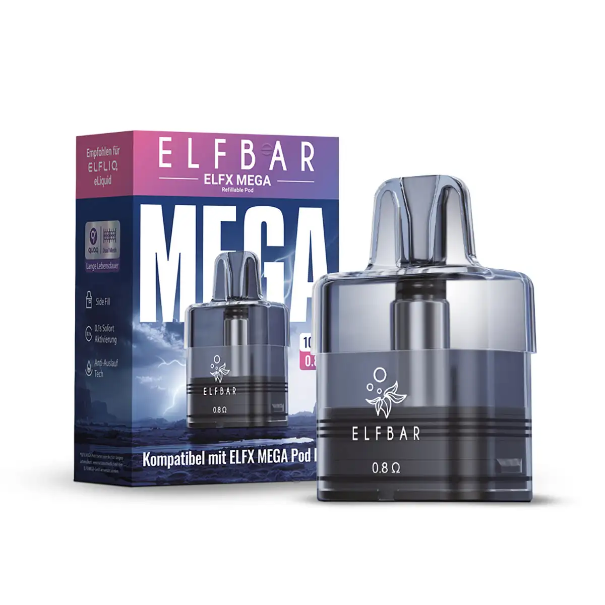 Elfbar - ELFX Mega - Refillable Pod - 5ML