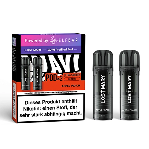 Lost Mary Lost Mary Wavi Pod Apple Peach kaufen – by Elfbar (2 Stk.)