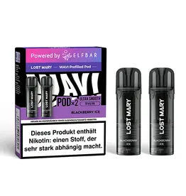 Lost Mary Lost Mary - Wavi Pod - Blackberry Ice - 2Pcs
