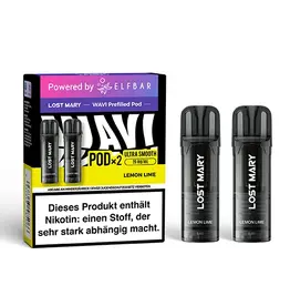 Lost Mary Lost Mary - Wavi Pod - by Elfbar -  Lemon Lime - 2Pcs