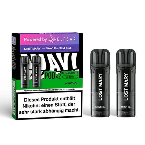 Lost Mary Lost Mary - Wavi Pod - by Elfbar -  Menthol - 2Pcs