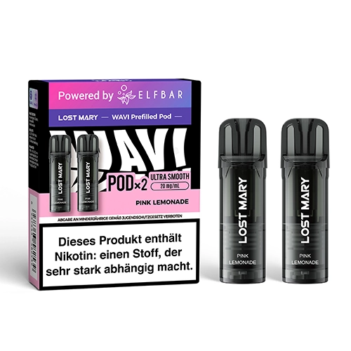 Lost Mary - Wavi Pod - by Elfbar -  Pink Lemonade - 2Pcs