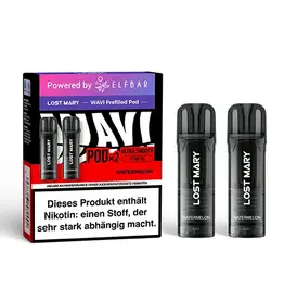 Lost Mary Lost Mary - Wavi Pod - by Elfbar -  Watermelon - 2Pcs