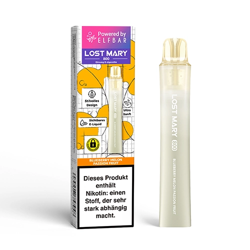 Lost Mary Elfbar Lost Mary 800 Blueberry Melon Passionfruit