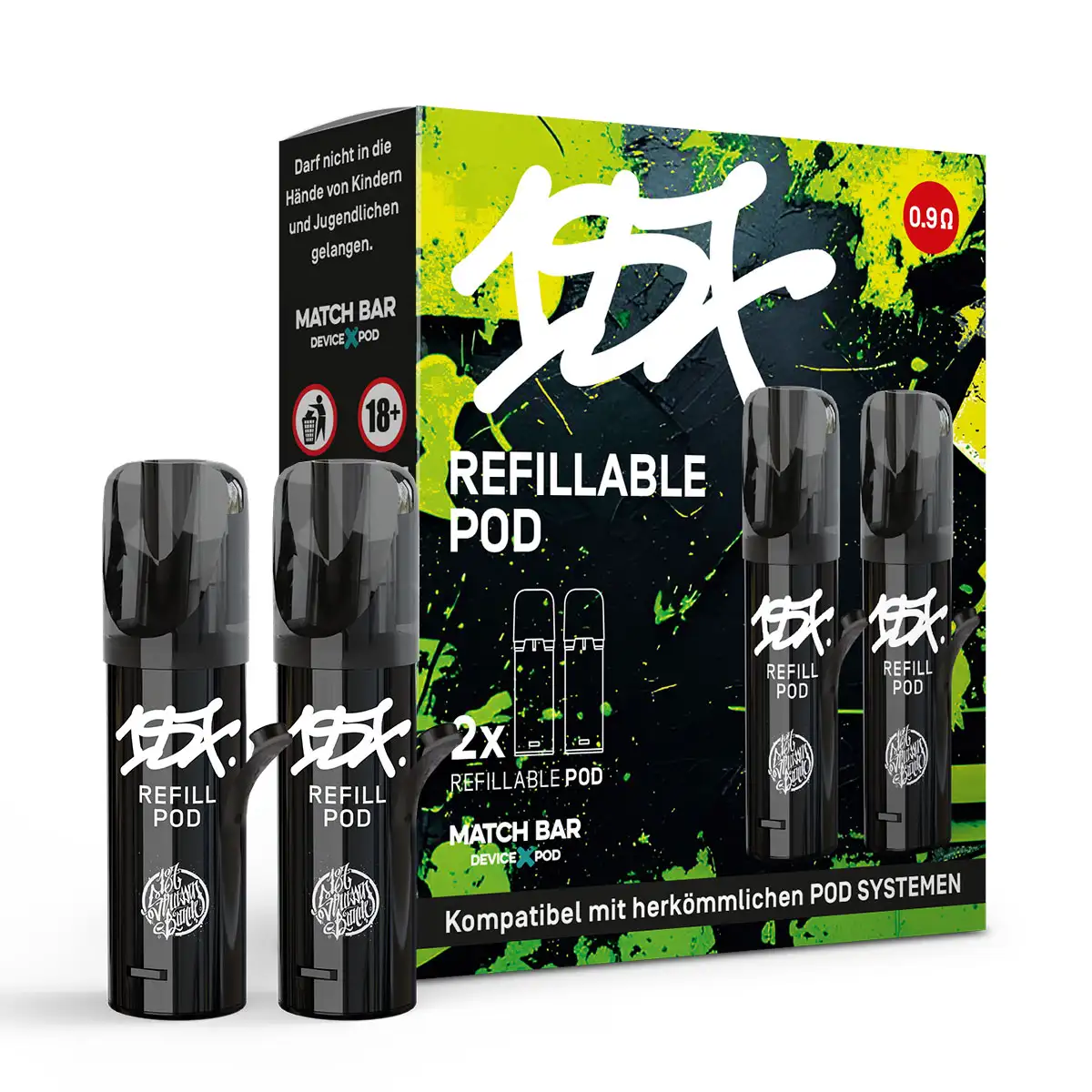 187 Strassenbande - Refilable Pods - 2 pcs