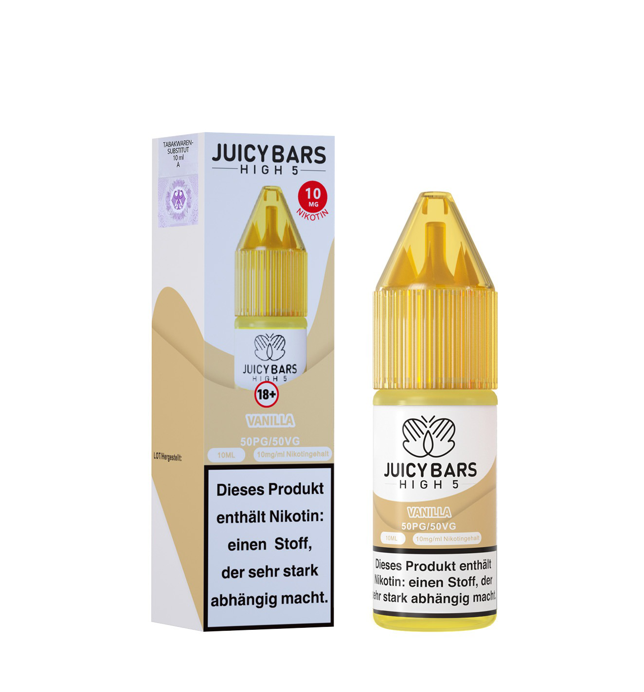 Juicy Bars High 5 Nic Salt - Vanilla