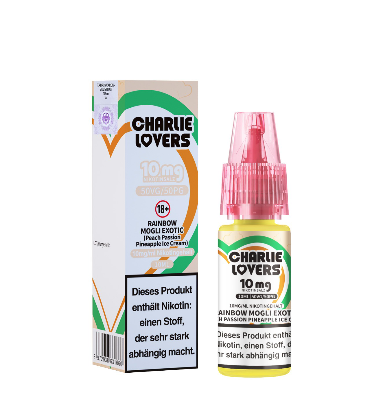 Charlie Lovers - Rainbow Mogli Exotic - Nikotinsalz
