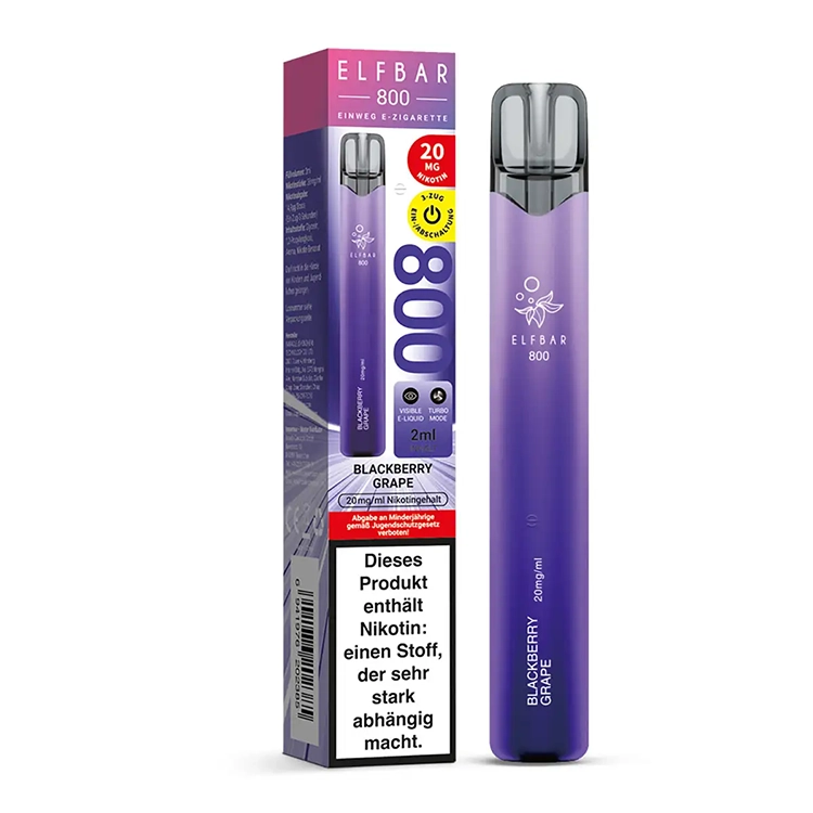 Elfbar Elfbar 800 Blackberry Grape kaufen – Einweg Vape