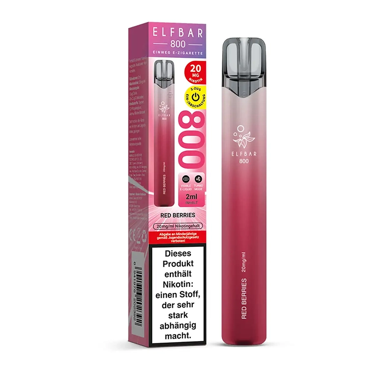 Elfbar Elfbar 800 Red Berries 20 mg kaufen – Einweg Vape