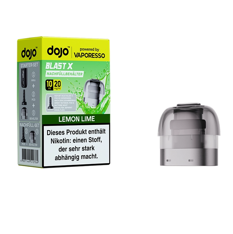 Vaporesso Dojo Blast X 10 ml Pod kaufen – Lemon Lime