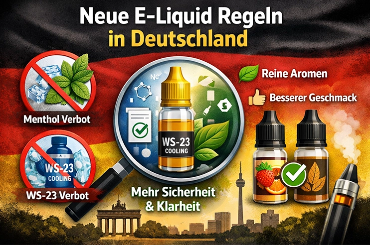 Deutschland verschärft Regeln für E-Liquids – was bedeutet das für Dampfer?