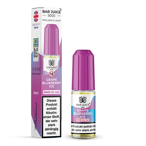 Bar Juice 5000 Grape Blueberry Ice Nic Salt kaufen