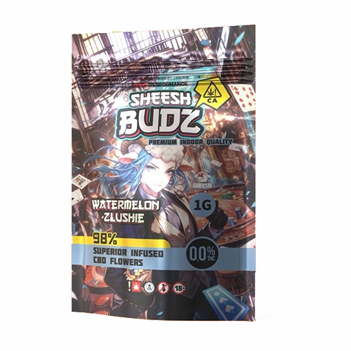 SHEESH - Budz Watermelon Zlushie CBD Flower - 98%