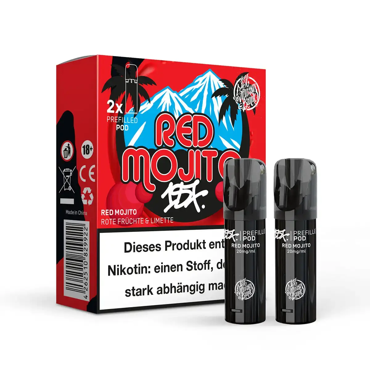 187 Strassenbande Pods – Red Mojito – 2 pcs – 20mg