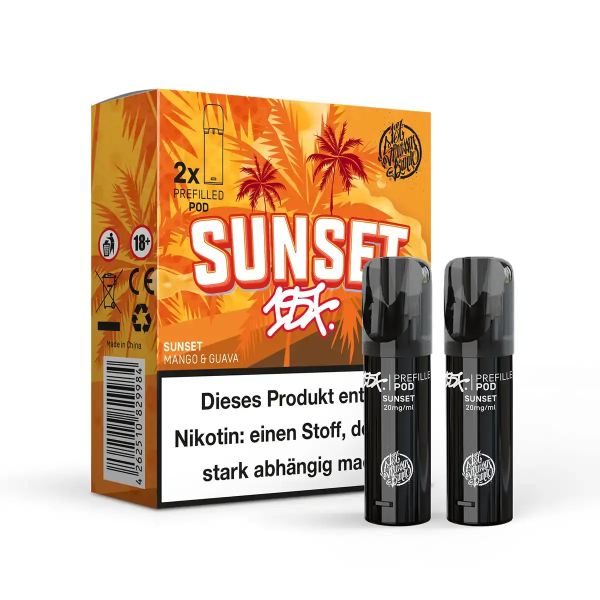 187 Straßenbande  187 Strassenbande Pods – Sunset – 2 pcs – 20mg