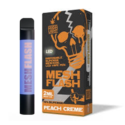 MESH FLASH - Peach Creme - 96% H2 Blend - 2ml
