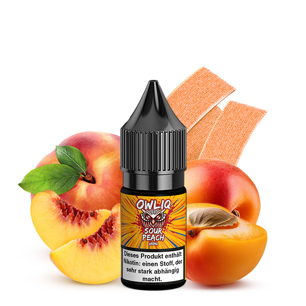 OWLIQ - Sour Peach - Nikotinsalz 10 ml