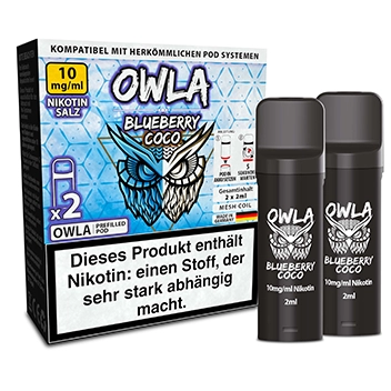OWLA Prefilled Pod Blueberry Coco kaufen – 2 Stück