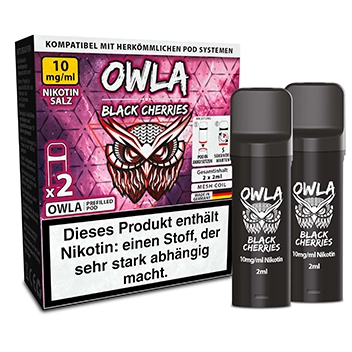 OWLA Prefilled Pod Black Cherries kaufen – 2 Stück