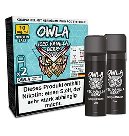 OWLA Prefilled Pod - Iced Vanilla Berry - 2Stk