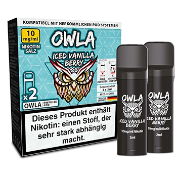 OWLA Prefilled Pod Iced Vanilla Berry kaufen – 2 Stück