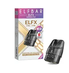 Elfbar ELFBAR ELFX Cartridge V2.0 (Dual Mesh) - 3 Stk