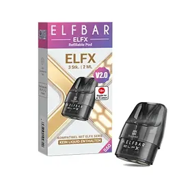 ELFBAR ELFX Cartridge V2.0 (Dual Mesh) - 3 Stk