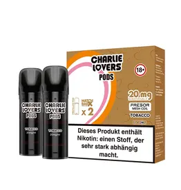 Charlie Lovers Charlie Lovers MESH Pods - TOBACCO - 2St - (Elfa Kompatibel)
