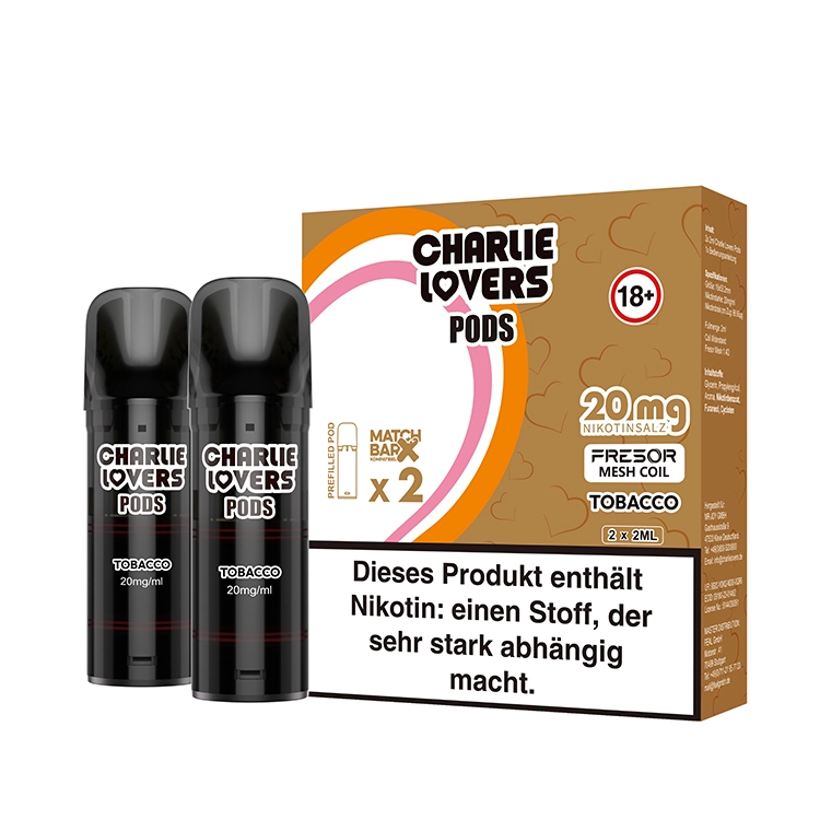 Charlie Lovers Charlie Lovers MESH Pods - TOBACCO - 2St Kaufen