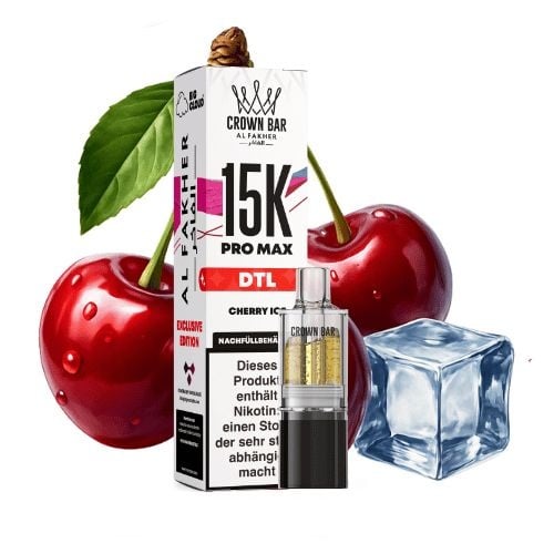 Al Fakher Pro Max 15 Pod Cherry Ice - 15.000 Puff