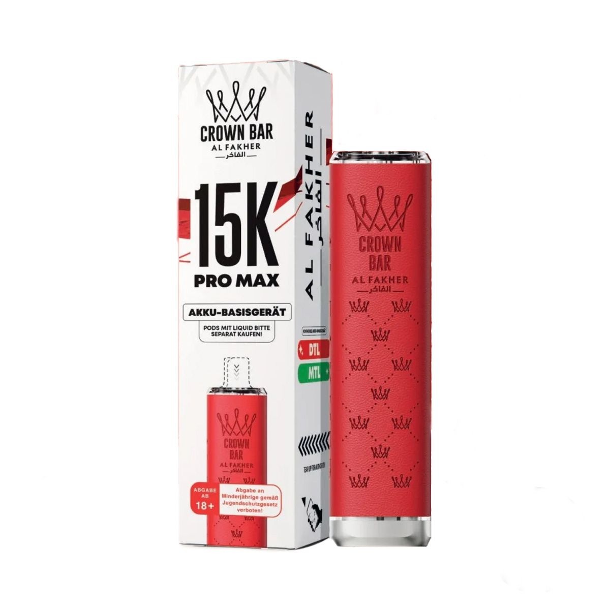 Al Fakher Pro Max 15K Akku – 900mAh Basisgerät