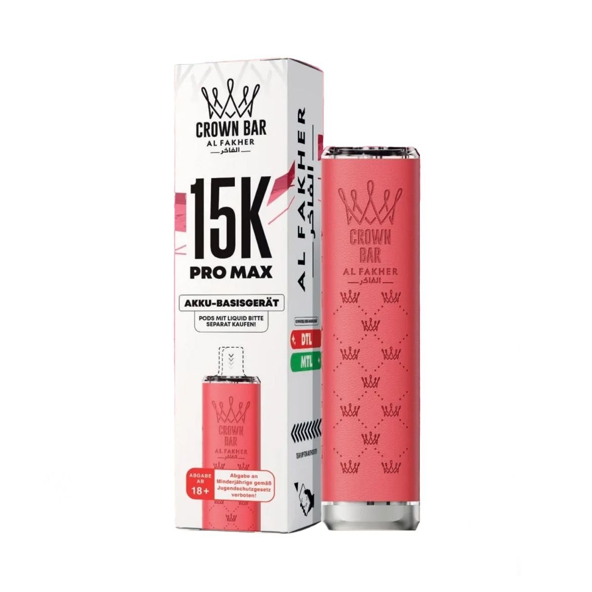 Al Fakher Pro Max 15K Akku – 900mAh Basisgerät