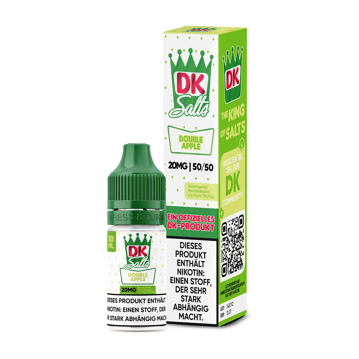 DK Salts - Double Apple - NicSalt