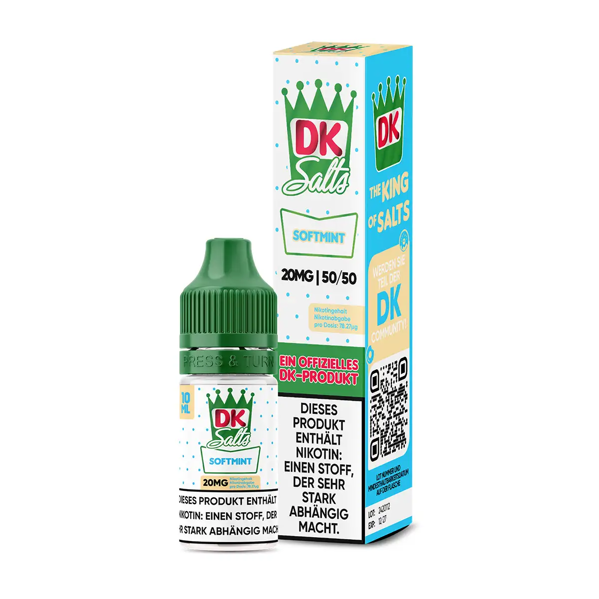 DK Salts - Softmint - NicSalt - 10ml