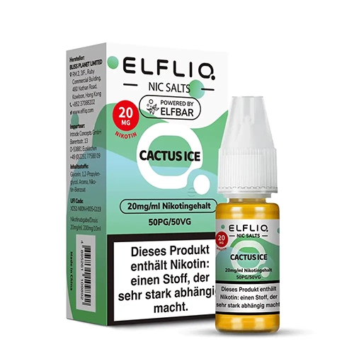ELFLIQ - Cactus Ice - Nikotinsalz Liquid