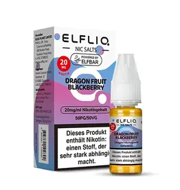 ELFLIQ - Dragon Fruit Blackberry - Nikotinsalz Liquid