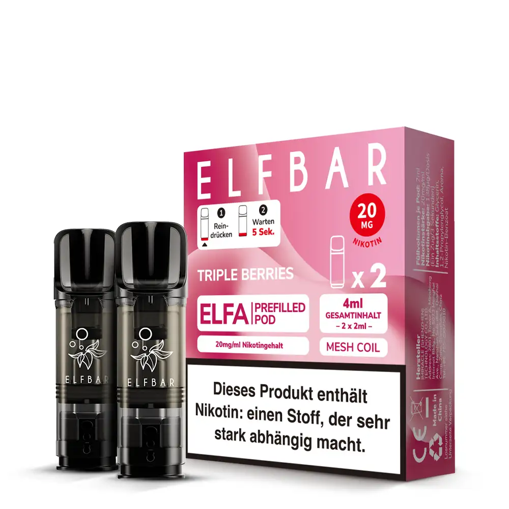 Elfa Pods - TRIPLE BERRIES