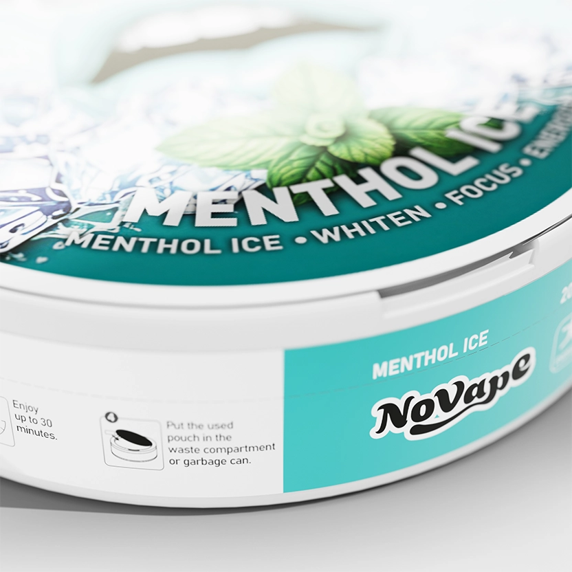 Novape Koffein Pouches  - Menthol Ice - 80mg