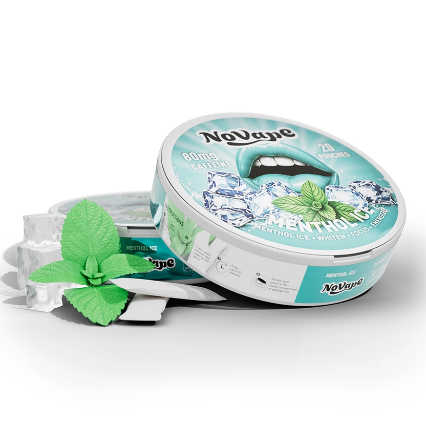 Novape Koffein Pouches  - Menthol Ice - 80mg
