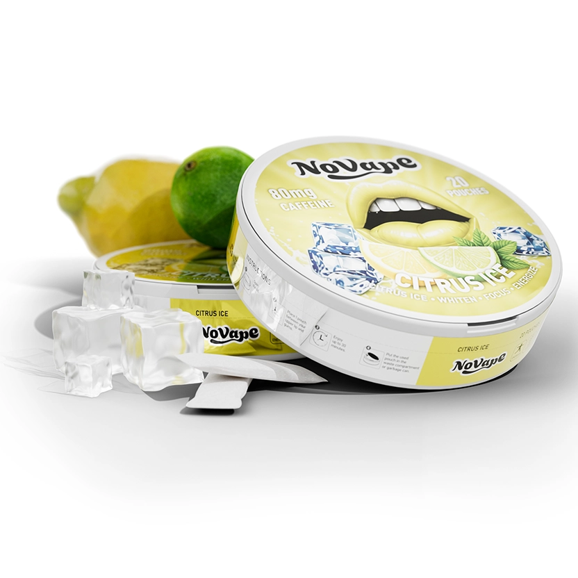 Novape Koffein Pouches  - Citrus Ice - 80mg